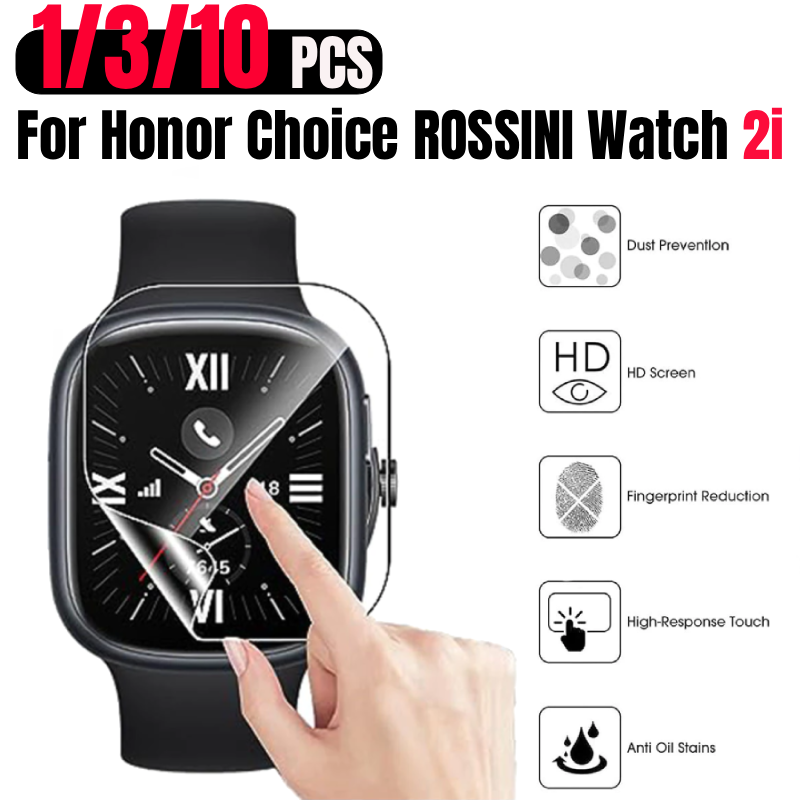 Watch Case Bumper - 1-5 pièces de film souple en