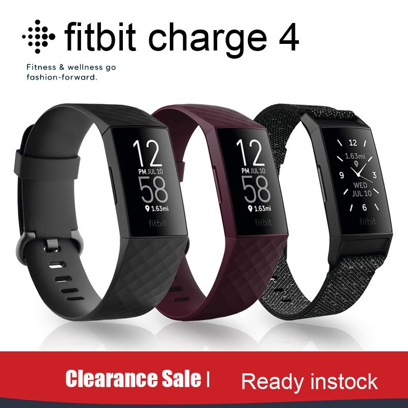 Smartwatch Touch - Fitbit-Montre connectée Charger 4 pour hommes