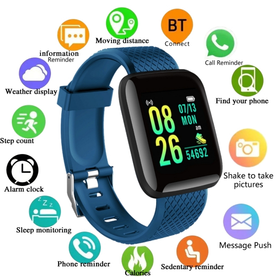 Android Smartwatch Accessories - Sport Smartwatch Fitness Bracelet contrôle de