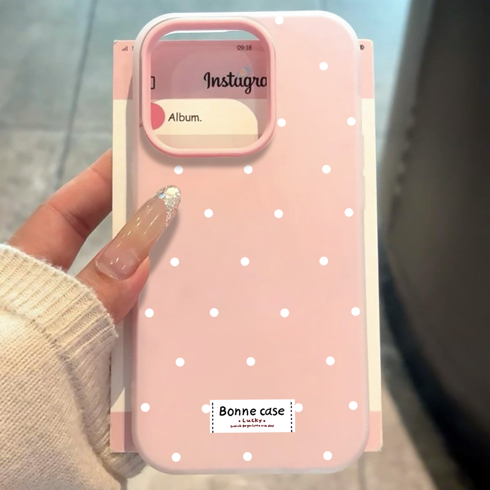 Samsung Galaxy S25 - Coque anti-poussière à pois français INS