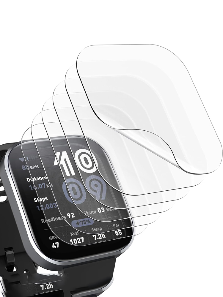 Watch Case Bumper - Protecteur d'écran pour Amazfit bip 6,