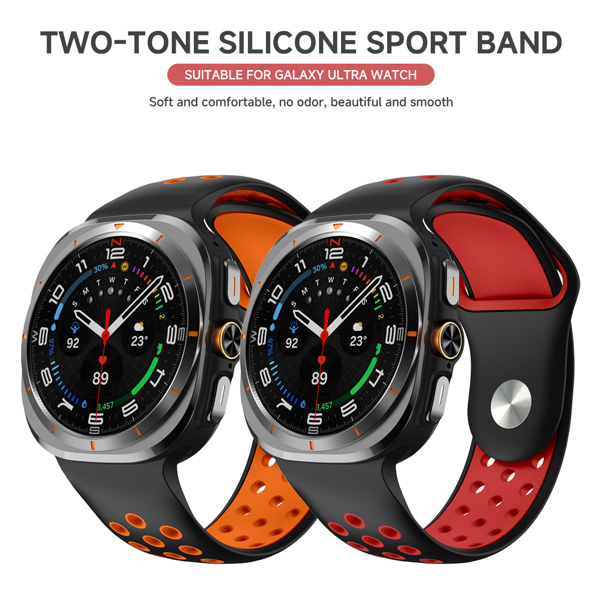 Bracelet en silicone pour Sams - Samsung Smartwatch Ultra Accessories avis et prix