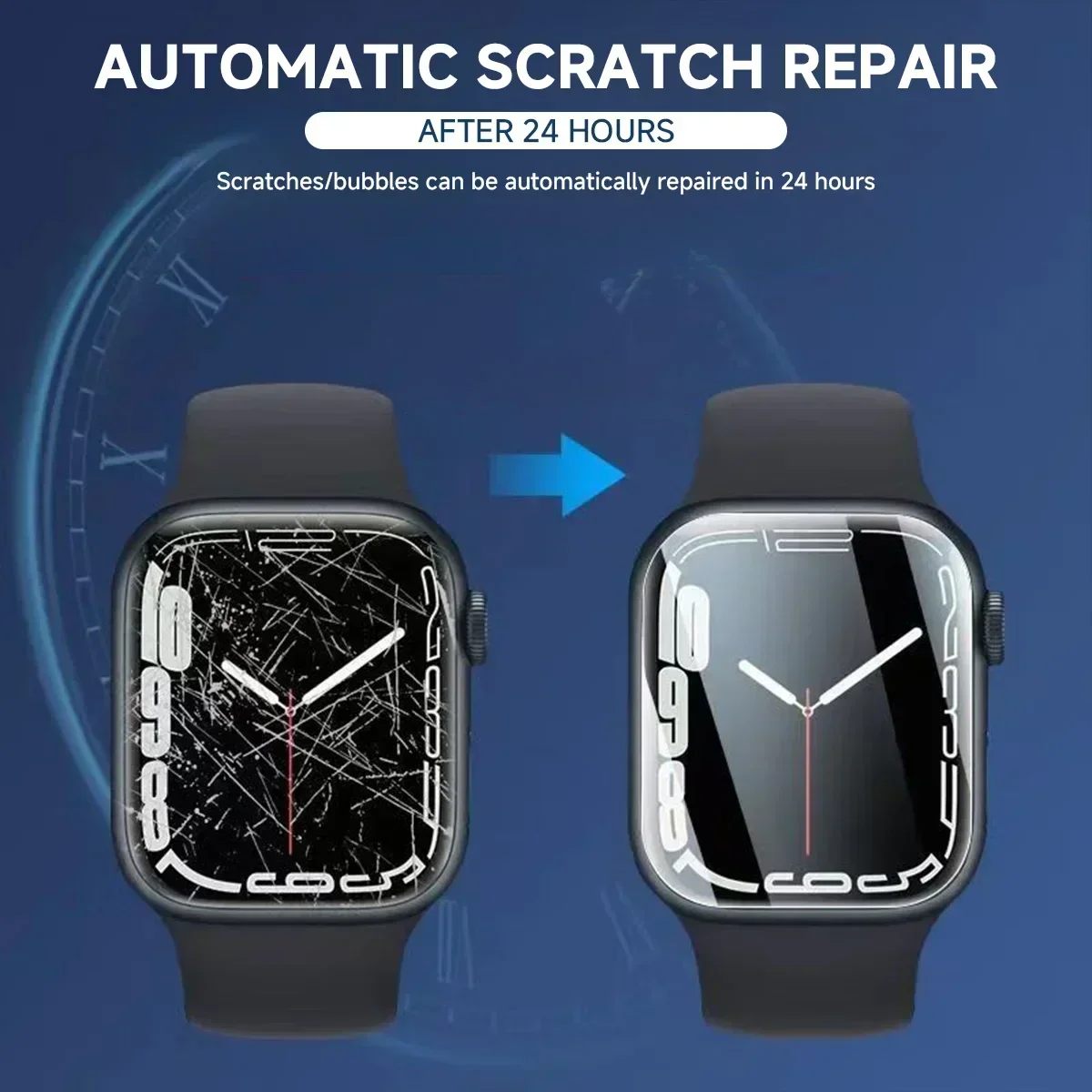 Film Hydrogel pour Apple Watch - Watch Case Bumper avis et prix