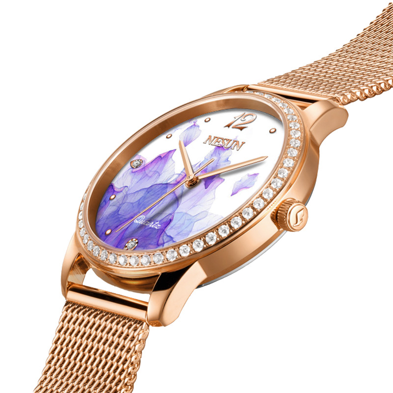 Montre pour femme NESUN 8 MM u - Stainless Mesh Band avis et prix