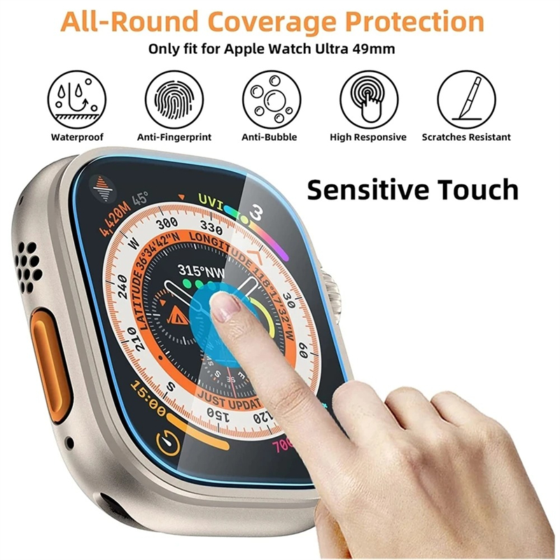Verre trempé pour Apple Watch  - Watch Case Bumper avis et prix